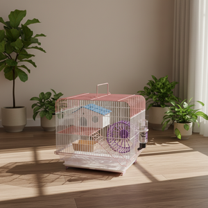 Vente en gros d'usine Petite <span class=keywords><strong>cage</strong></span> à oiseaux Grand espace <span class=keywords><strong>Cage</strong></span> à perroquet pliable en métal <span class=keywords><strong>Cage</strong></span> à <span class=keywords><strong>chinchilla</strong></span> Facile à assembler Portable Durable - Product Image 3