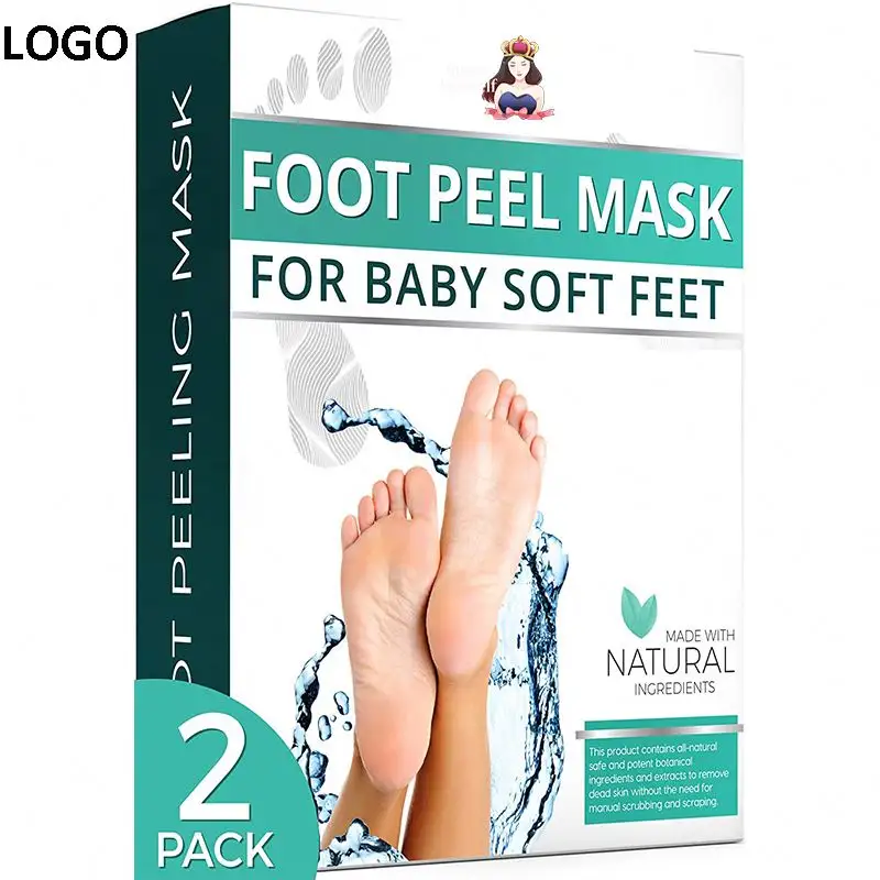 Masque pour les pieds de traitement spa somptueux pour une détente luxueuse combinant exfoliation hydratation relaxation