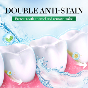 SADOER Rimuove le Macchie di Caffè e Tè Collutorio Rinfrescante alla Menta Pulisce la Bocca Riduce l'Odore Dona Luminosità e Fiducia Sbianca i Denti - Product Image 5