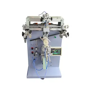 circular screen printing machine Semi Automatic Cosmetic Tube /Wristband Cylindrical Silk Screen Printing Machine
