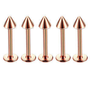 Hélice de acero inoxidable para uñas, Kit de mancuerna curvada, <span class=keywords><strong>Tragus</strong></span>, anillo para labio, <span class=keywords><strong>flecha</strong></span>, cono, ceja, Piercing para el cuerpo, joyería al por mayor - Product Image 4
