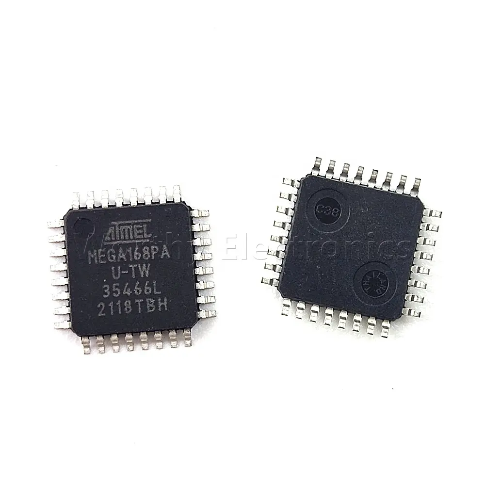Integrated circuits Microcomputer MCU 16k flash AVR MARK ATMEGA168PA-U QFP32 ATMEGA168PA-AU Electronic parts
