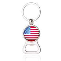 Porte-clés avec drapeau de 287 pays, ouvre-bouteille, cadeau promotionnel, souvenir, porte-clés