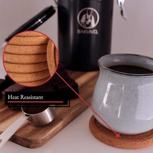 Leecork biểu tượng tùy chỉnh gỗ Cork đế lót ly tự nhiên Cork đế lót ly cho đồ uống cà phê & tất cả các bảng-Tops - Product Image 5