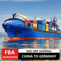 Agent d'expédition le moins cher Chine-Allemagne, service logistique rapide porte-à-porte DHL UPS, expédition de conteneurs LCL