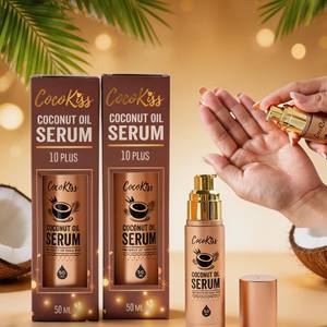 Suero Multiusos de Aceite de Coco Natural CocoKiss con Vitamina E para el Cuidado del Cabello y la Piel - Hidratación, Reparación y Protección para Mujeres - Product Image 1