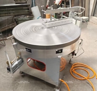 Bonne idée d'entreprise : Machine à tortillas de farine 40-90 cm, machine à pain arabe, machine à pizza, machine à roti, machine à chapati, machine à crêpes entièrement automatique