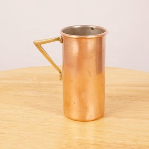 Pencil Shaped Handmade <b>Copper</b> Mug Hot Selling Trendy Good Quality New Design Coffee Drinking Mug Factory Price Cocktail <b>Cup</b> - Product Image 2