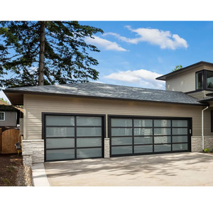 <span class=keywords><strong>Porte</strong></span> de garage en verre encadrée économique de luxe, structure simple, faible coût, installation facile, pour <span class=keywords><strong>location</strong></span> et portail de voiture - Product Image 6