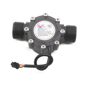 1 Inch Water Flow Sensor Hall Flow Meter DN25 G1 Upgraded Water Control 2-100L/min for Heat Pump Water Dispenser