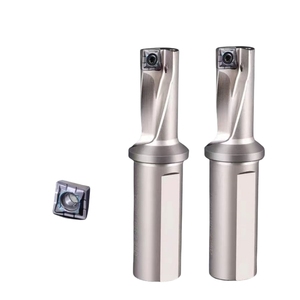 ดอกสว่าน TCAP แบบใบมีดเดี่ยวอเนกประสงค์ รุ่น U Drill Indexable ความเร็วสูง ขนาด 08 10 12R 14R 16R 20R 2.25D 3.25D พร้อมเม็ดมีด XCMT QCMT - Product Image 1
