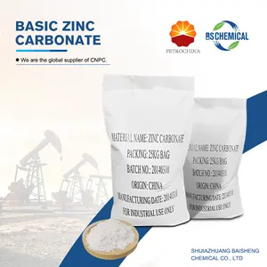 Fornitura di fabbrica di gomma industriale usato Znco3 carbonato di zinco 57.5% di base
