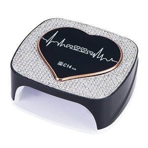 เครื่องอบเล็บเจลยูวีแอลอีดี Diamond Love Design กำลังสูง อบแห้งเร็ว สำหรับร้านทำเล็บ - Product Image 5
