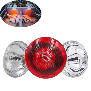 Lámpara de Calentamiento Infrarroja Impermeable, Bombilla Halógena para Avicultura - Product Image 1