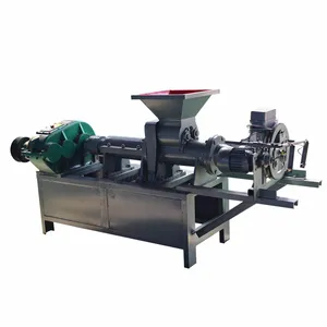 Houtskool Briket Maken Machine Kolen Stof Briket Extruderen Machine Prijs Voor Bbq Shisha Poeder Extruder Machine