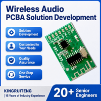 Carte d'amplification audio sans fil mono 3W FR-4 avec PCB en cuivre 1oz XRT-M622 pour projets de haut-parleurs