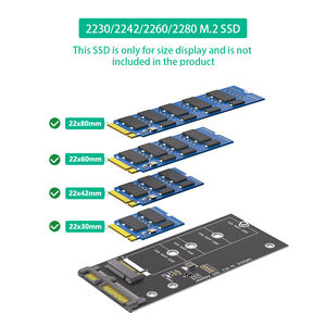 <span class=keywords><strong>M</strong></span>.<span class=keywords><strong>2</strong></span> Ngff Naar Sata Adapter Kaart B Sleutel/B & <span class=keywords><strong>M</strong></span> Sleutel Ssd Converter Ngff M2 Tot <span class=keywords><strong>2</strong></span>.5 Inch Sata Iii Drivers - Product Image 5