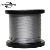 Tali Kawat Baja GOST3071-88 / GOST3070-88 untuk Pengangkatan & Penarikan 6X37+FC / 6X19+FC 10mm 12mm