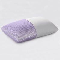 Oreiller de luxe en TPE avec noyau en latex Talalay, grille d'aération et technologie de refroidissement supérieure, idéal pour l'hôtellerie.