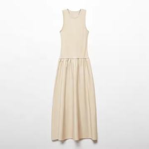 Vente flash - Robe bohème tendance, dos nu, élégante, en coton, décontractée pour femmes, nouvelle collection OEM - Product Image 5