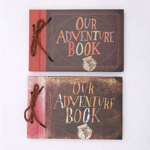 Nuestro <span class=keywords><strong>libro</strong></span> de aventuras álbum de recortes álbum de fotos estilo Retro en relieve carta cubierta viaje diario <span class=keywords><strong>libro</strong></span> de chatarra Kit <span class=keywords><strong>parejas</strong></span> memoria - Product Image 4