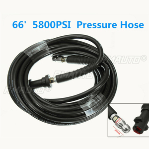 Manguera de Limpieza de Drenajes de Alcantarillado de 6-20 m para Lavadora a Presión, Limpiador de Tuberías de Aguas Residuales para Karcher Serie K - Product Image 3