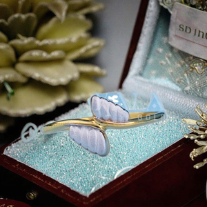 Anillo de Oro Sólido de 22K, Estilo Religioso, Minimalista y de Lujo, para Amantes de la Moda y Profesionales, para Bodas, Aniversarios y Fiestas - Product Image 1