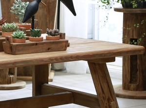 Antique Reclaimed Wood <b>Coffee</b> <b>Table</b> Square <b>Rectangle</b> Living Room Furniture Home Furniture Desk Wholesale Price - Product Image 6