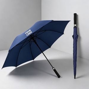 Parapluie promotionnel personnalisé à ouverture automatique, grand format, avec impression, auvent ventilé, résistant au vent et imperméable, avec logo - Product Image 1
