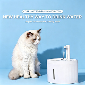 <span class=keywords><strong>Fontaine</strong></span> à <span class=keywords><strong>eau</strong></span> pour chat et chien EUR PET 2,5 L avec filtre à charbon actif, alimentée par charge, grande capacité pour usage intérieur - Product Image 4