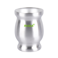 Gourde mate en acier inoxydable à double paroi avec logo personnalisé, Argentine, yerba, tasse à thé avec bombilla
