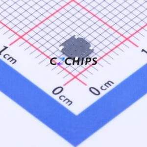 TS3735A 250gf Tactile Switch SMD Switch Single Pole Single Throw Round Button 2.5N Vertical Mount - Product Image 2