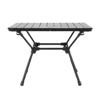 Table de camping pliable ultra-légère en aluminium, moderne, portable, de haute qualité, OEM, pour l'extérieur