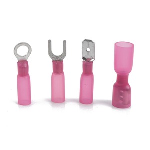 Iqihui Insulated Heat Shrink Connector <b>Kit</b> 120Pcs Awg22-10 Red Blue Yellow <b>Electrical</b> Connection - Product Image 4