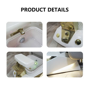 Fabriek Op Maat Gemaakte Luxe Pedicure Stoelen Pipeloze Pedicure Foot Spa Pedicure Massagestoel - Product Image 4