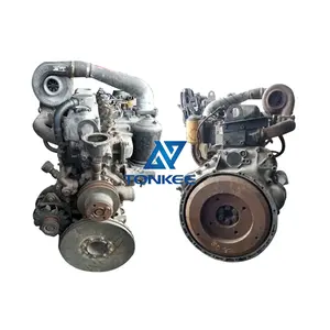 Inşaat makine parçaları 6D16 komple motor Assy, 6D16T komple motor vinç, 6D16T ekskavatör motor için