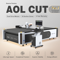 Machine de découpe numérique CNC à couteau oscillant AOYOO pour matériaux composites, fibre de verre, préimprégnés et tissus non tissés