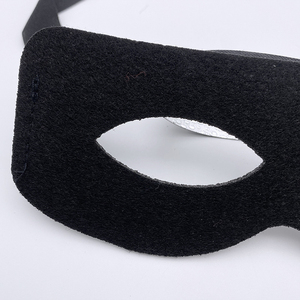 Maschera per Occhi <span class=keywords><strong>Zorro</strong></span> Mezza Faccia, Accessorio per Cosplay, Mascherata di Halloween, Performance Teatrale e Cinematografica - Product Image 5