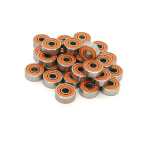 ลูกปืนเซรามิคไฮบริดความเร็วสูงตลับลูกปืน S608 S607ยางซีลสีส้ม8*22*7มม. แบริ่ง2OS สำหรับรอกตกปลา - Product Image 3