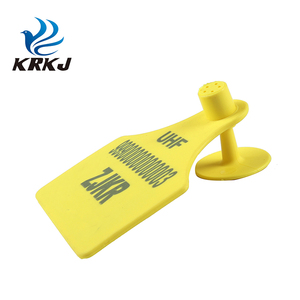 ICar chứng nhận gia súc RFID TPU LF/UHF 134.2khz/860-960KHz Tần số động vật Tai tag - Product Image 1