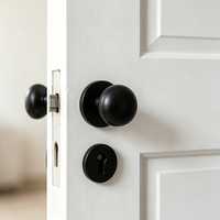 Porte intérieure moderne en MDF insonorisée, couleur personnalisée pour chambre, hôtel, appartement, villa - Décoration maison Australie