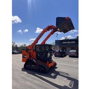 Nouvelle puissante chargeuse compacte sur chenilles hydraulique DEVELON DTL35 de 5,7 tonnes pour le dragage de rivières et les projets de drainage des marais - Product Image 2