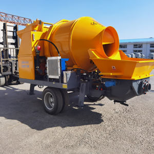 Gran oferta JBS40 bomba mezcladora de hormigón 2 en 1 suministro directo de fábrica bomba mezcladora de hormigón con bomba diésel - Product Image 3