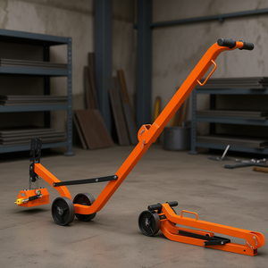 Sollevatore Magnetico per Coperchi in Neodimio, Carrello in Acciaio Resistente, Pieghevole e Portatile, 2 Ruote, Maniglia Regolabile, Capacità 1320 Libbre - Product Image 2