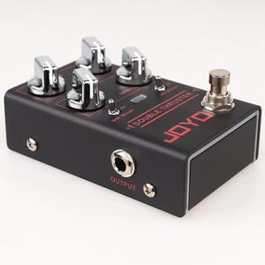 Pedal de Overdrive para Baixo JOYO R-28 Double Thruster com Tom Granulado e Agudo de Alta Frequência, Projetado para Acessórios de Instrumentos Musicais - Product Image 3