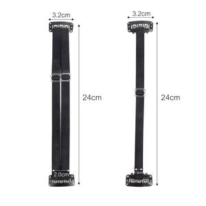 Correa ajustable con Clip para el pelo, banda elástica Simple doble <span class=keywords><strong>morena</strong></span> para estiramiento facial, banda elástica de belleza con Clip - Product Image 4