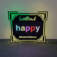 Panneau de message à LED programmable par application, écran d'affichage de lettres, présentateur de bouteille à LED, glorifier champagne VIP pour salon boîte de nuit
