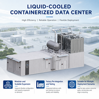 Infrastructure de centre de données en conteneur refroidi par liquide ZTMM avec redondance N+1