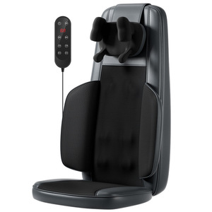 Cojín de Masaje Vibratorio y Calefactor para Espalda, Cuello y Asiento, Masaje <span class=keywords><strong>Shiatsu</strong></span> Multifuncional para Cuello, Hombros y Espalda - Product Image 1