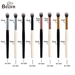 Belifa-<span class=keywords><strong>sombra</strong></span> de ojos personalizada, Etiqueta Privada, pelo sintético vegano, rosa, oro, plata, negro, blanco, maquillaje, <span class=keywords><strong>sombra</strong></span> de ojos, cepillo de mezcla - Product Image 2